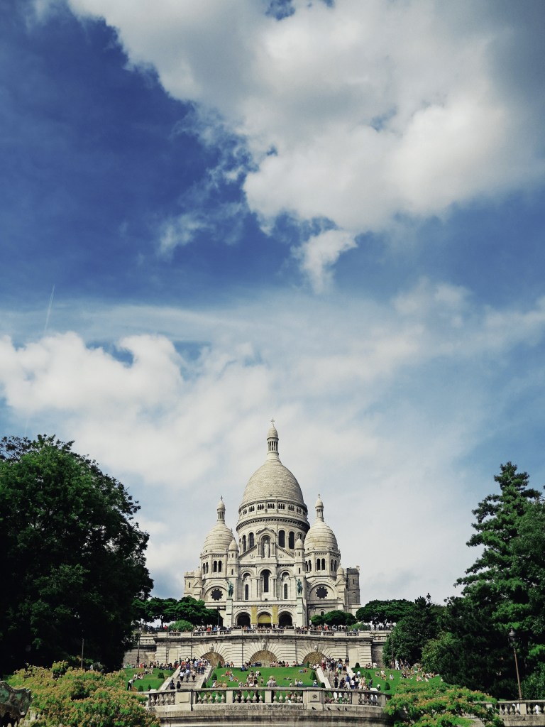 Canva - Paris, Sacre Cour, Church, Montmartre, France, Religion